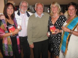 Shaun Reynolds & Cyril Jolley with the three lovely Farrell girls